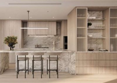 spacious kitchen design
